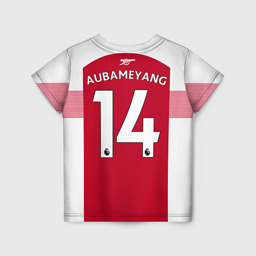 Детская футболка Aubameyang home 18-19 / 3D-принт – фото 2