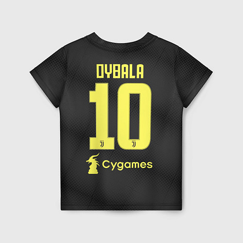 Детская футболка Dybala 18-19 alternative / 3D-принт – фото 2