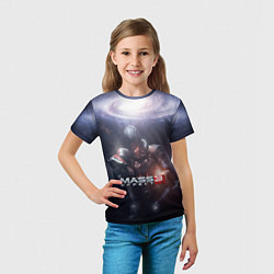 Футболка детская Mass Effect 3, цвет: 3D-принт — фото 2