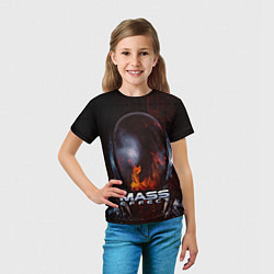 Футболка детская Mass Effect, цвет: 3D-принт — фото 2
