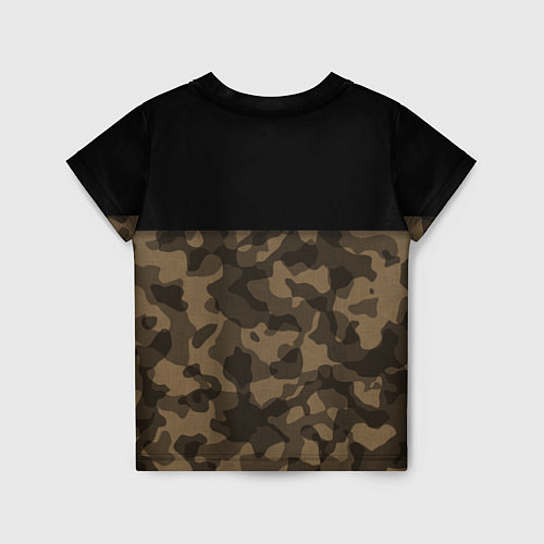 Детская футболка USYK Camo / 3D-принт – фото 2