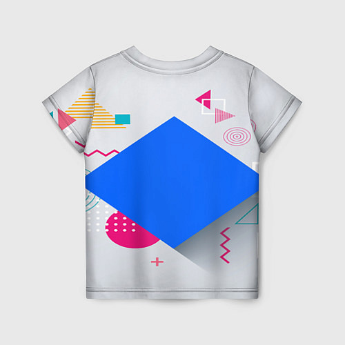 Детская футболка BTS Geometry / 3D-принт – фото 2