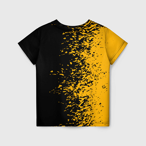 Детская футболка PUBG: Yellow vs Black / 3D-принт – фото 2