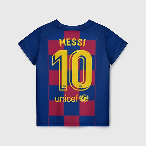 Детская футболка Messi home 19-20 season / 3D-принт – фото 2