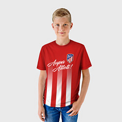 Футболка детская Aupa Atleti, цвет: 3D-принт — фото 2
