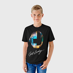 Футболка детская Daft Punk: Get Lucky, цвет: 3D-принт — фото 2