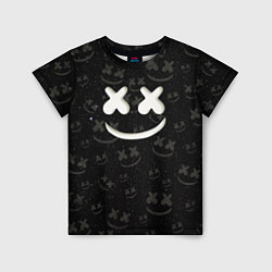 Футболка детская Marshmello Cosmos pattern, цвет: 3D-принт