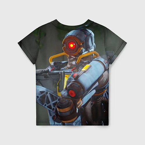 Детская футболка Apex Legends: Robot / 3D-принт – фото 2