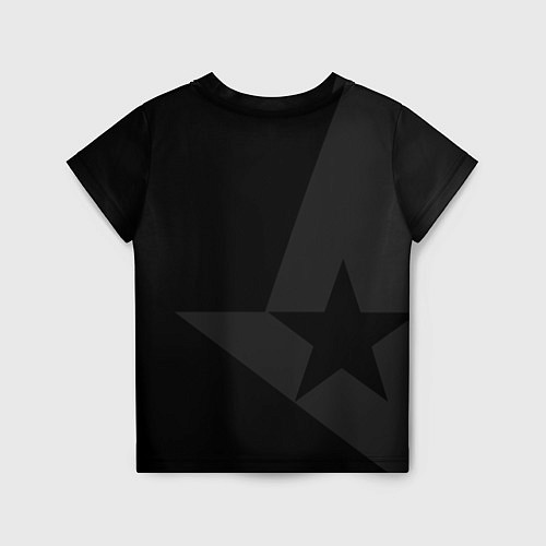 Детская футболка Astralis: Dark Style / 3D-принт – фото 2