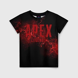 Футболка детская Apex Legends: Red Blood, цвет: 3D-принт