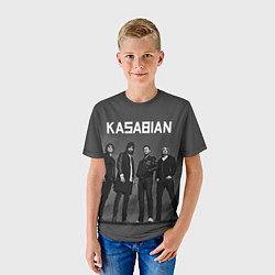 Футболка детская Kasabian: Boys Band, цвет: 3D-принт — фото 2