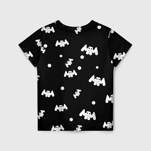 Детская футболка Marshmello: Black Gang / 3D-принт – фото 2