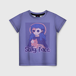 Футболка детская Sally Face: Violet Halo, цвет: 3D-принт