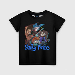 Футболка детская Sally Face: Rock Band, цвет: 3D-принт