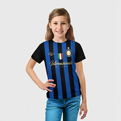 Футболка детская Internazionale Milano, цвет: 3D-принт — фото 2