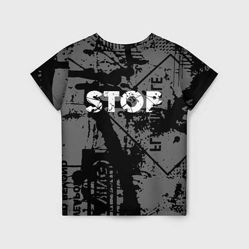 Детская футболка Stop Covid 19! / 3D-принт – фото 2