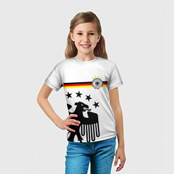 Футболка детская Сборная Германии, цвет: 3D-принт — фото 2