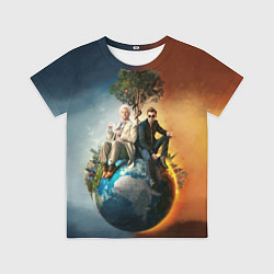 Футболка детская Good Omens, цвет: 3D-принт