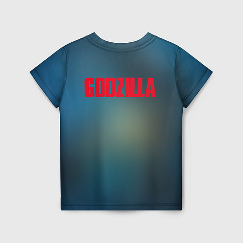 Детская футболка Godzilla Rage / 3D-принт – фото 2