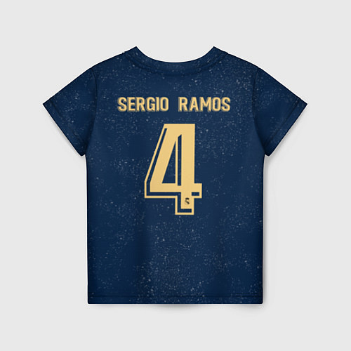 Детская футболка Sergio Ramos away 19-20 / 3D-принт – фото 2