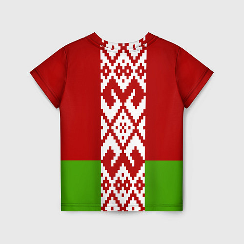Детская футболка Беларусь флаг / 3D-принт – фото 2