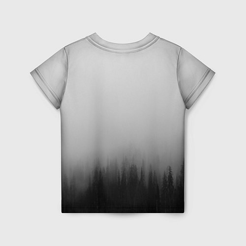 Детская футболка Death Stranding Лес / 3D-принт – фото 2