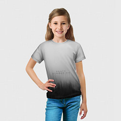 Футболка детская Death Stranding Лес, цвет: 3D-принт — фото 2