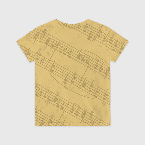 Детская футболка Jazz - musical instruments / 3D-принт – фото 2