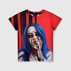 Футболка детская Billie Eilish: Demon, цвет: 3D-принт