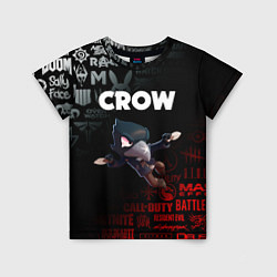 Детская футболка BRAWL STARS CROW