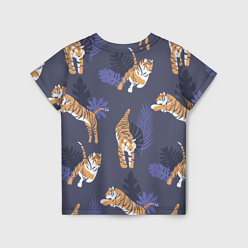 Детская футболка Тигриный прайд / 3D-принт – фото 2
