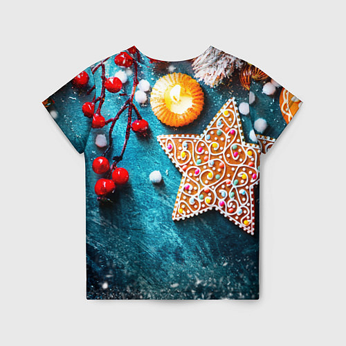 Детская футболка Brawl Stars новогодний / 3D-принт – фото 2