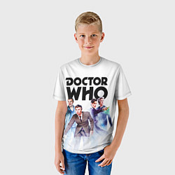 Футболка детская Доктор Кто, цвет: 3D-принт — фото 2