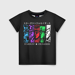Футболка детская JoJo Bizarre Adventure, цвет: 3D-принт