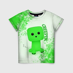 Футболка детская MINECRAFT CREEPER, цвет: 3D-принт