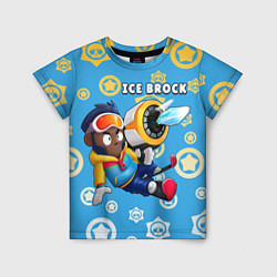 Футболка детская Ice Brock, цвет: 3D-принт