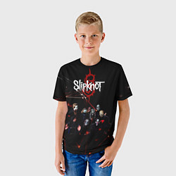 Футболка детская Slipknot, цвет: 3D-принт — фото 2