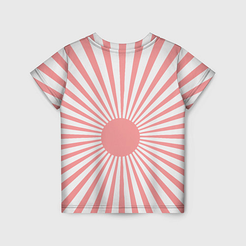 Детская футболка Убийца розового солнца / 3D-принт – фото 2