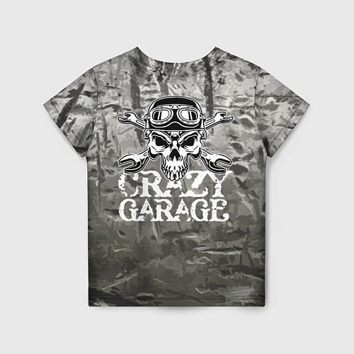 Детская футболка Crazy garage / 3D-принт – фото 2