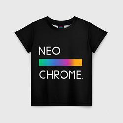 Футболка детская NEO CHROME, цвет: 3D-принт