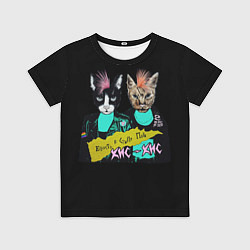Футболка детская Кис-Кис, цвет: 3D-принт