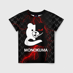 Футболка детская MONOKUMA, цвет: 3D-принт