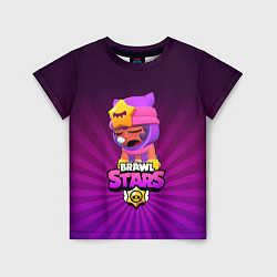 Футболка детская Brawl stars sandy, цвет: 3D-принт