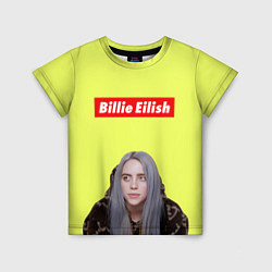 Футболка детская BILLIE EILISH, цвет: 3D-принт