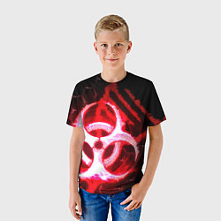 Футболка детская Plague Inc ShB Oko, цвет: 3D-принт — фото 2