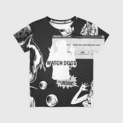 Футболка детская WATCH DOGS 2, цвет: 3D-принт
