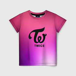 Футболка детская TWICE, цвет: 3D-принт