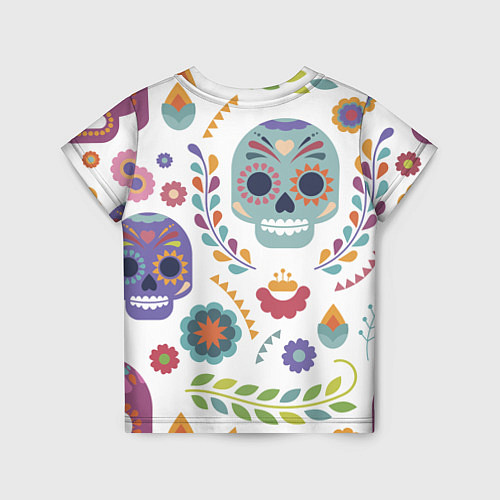 Детская футболка Мексиканские мотивы / 3D-принт – фото 2
