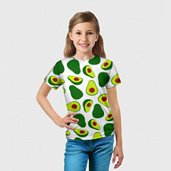 Футболка детская Avokado, цвет: 3D-принт — фото 2