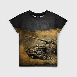 Детская футболка Tanks are not afraid mud